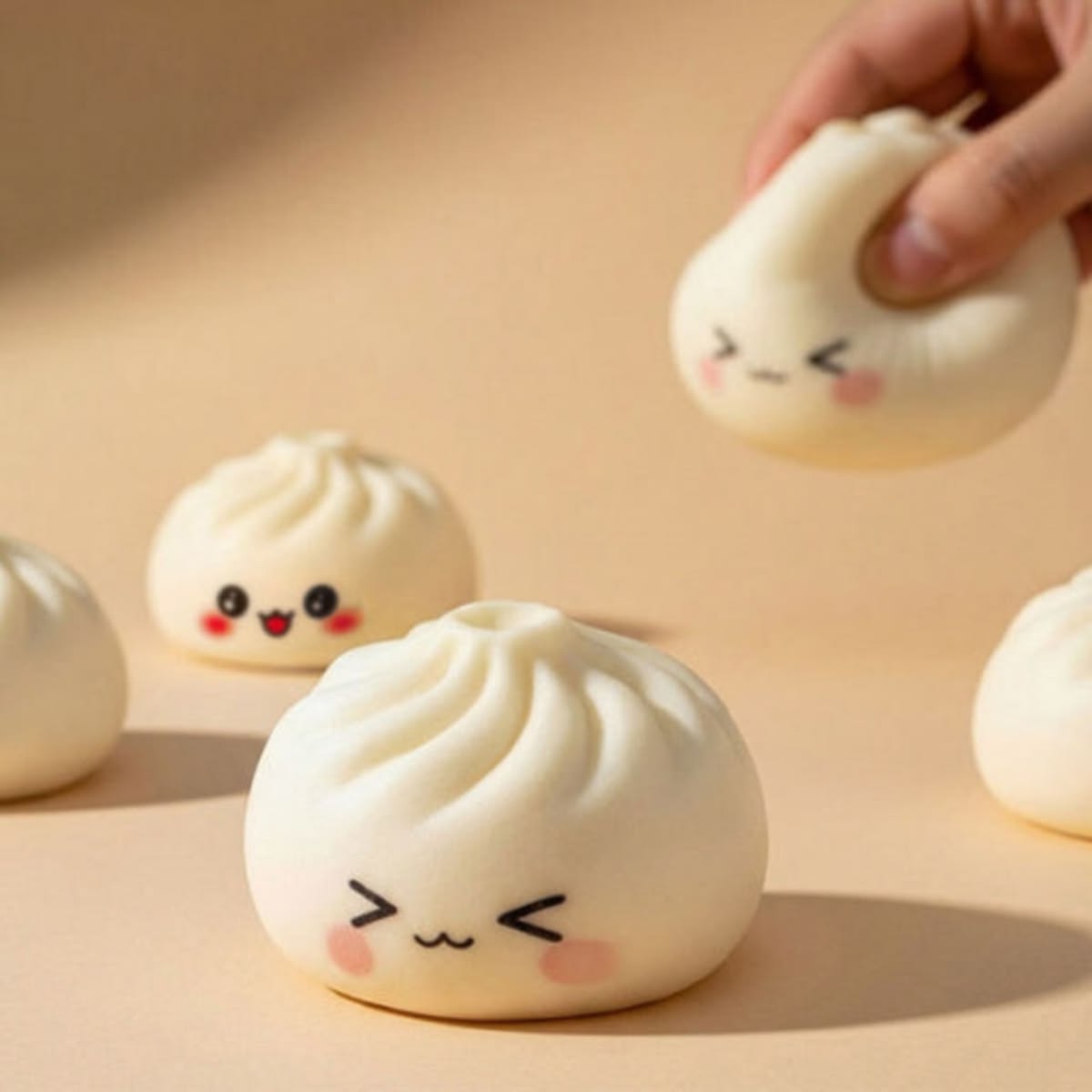 Dumpling Squishy Stress Relief Toy