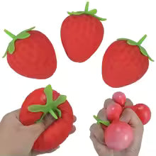 Strawberry Squishy Stress Toy