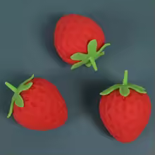 Strawberry Squishy Stress Toy